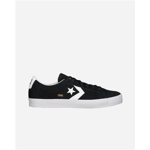 Converse leather vulc pro ox m - scarpe sneakers - uomo - nero