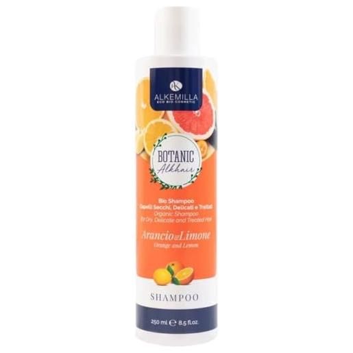 Alkemilla shampoo bio arancio e limone - 250 ml