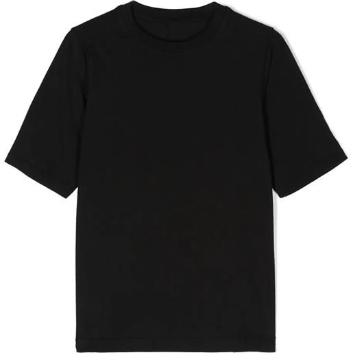 Rick Owens kids t-shirt jumbo ss t in cotone nero