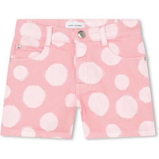 The Marc Jacobs kids shorts in cotone rosa