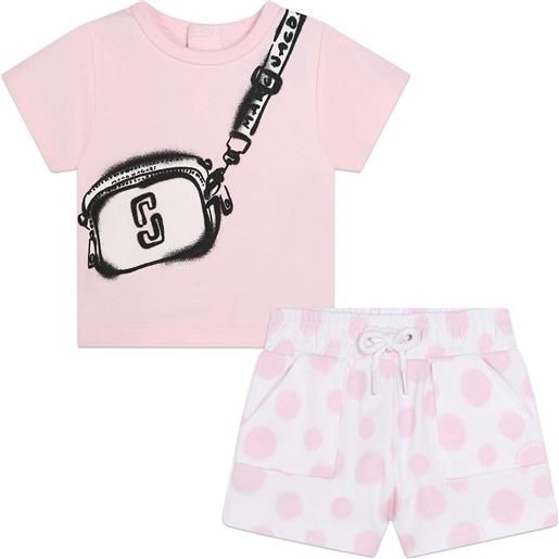 The Marc Jacobs kids abito in cotone rosa