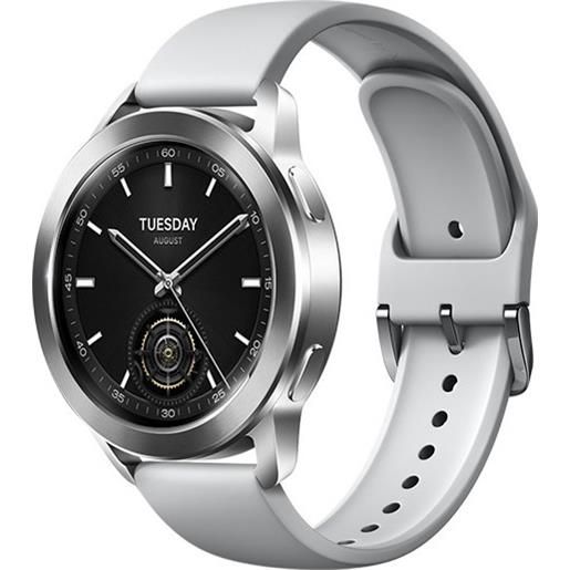 XIAOMI - WEARABLES (EUR) xiaomi watch s3 3,63 cm (1.43") amoled 47 mm digitale 466 x 466 pixel touch screen argento gps (satellitare)
