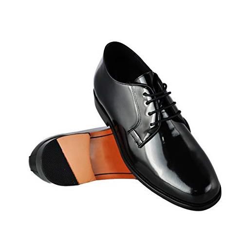 Zerimar scarpe da uomo che permettono di aumentare la statura fino a +7 cm | scarpe da uomo con aumento | scarpe che aumentare la tua alteza