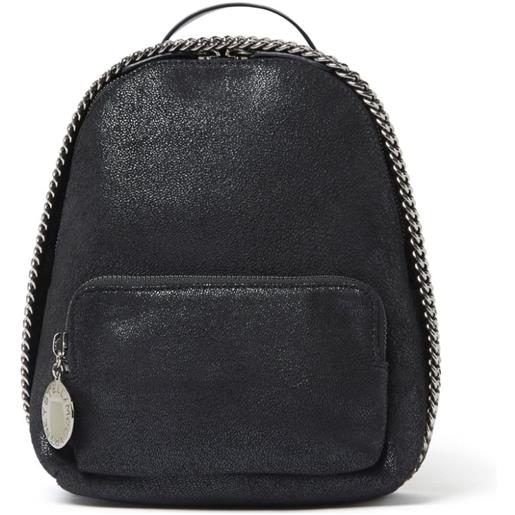 Stella McCartney zaino shaggy con catena - nero