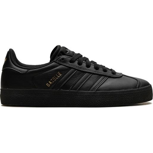 adidas sneakers gazelle adv "black/gold metallic" - nero