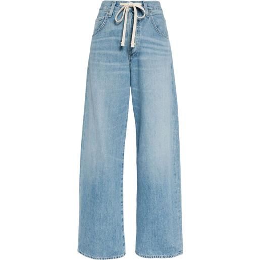 Citizens of Humanity jeans brynn con coulisse - blu