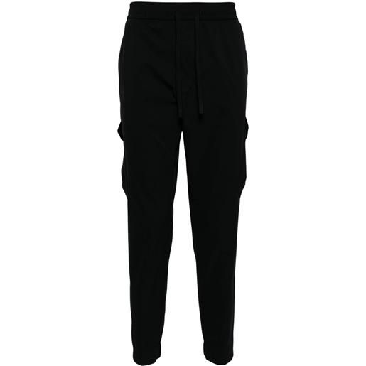 BOSS pantaloni sportivi con vita elasticizzata - nero
