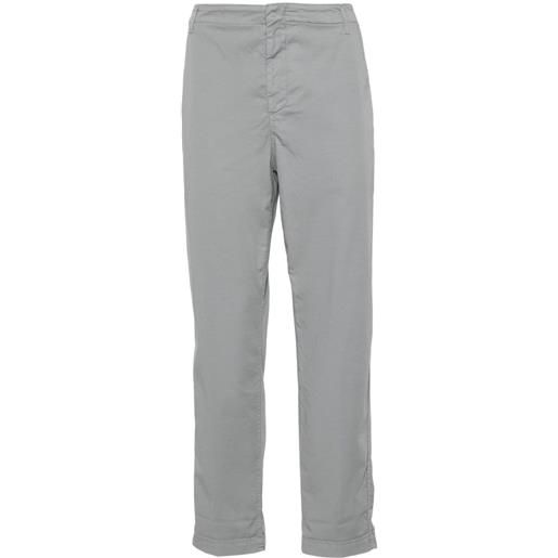 DONDUP pantaloni zyan affusolati - grigio