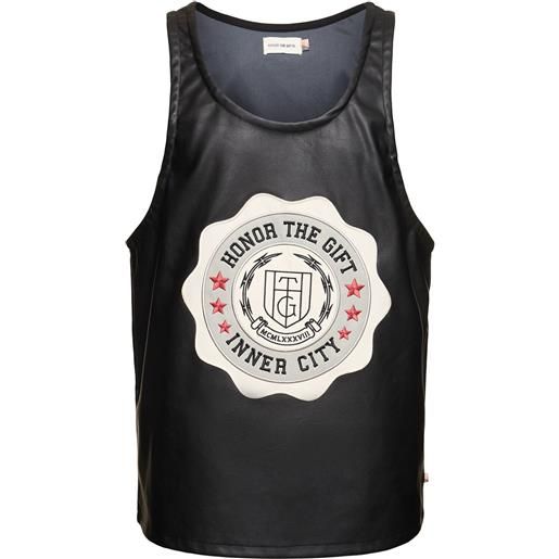 HONOR THE GIFT tank top a-spring in jersey