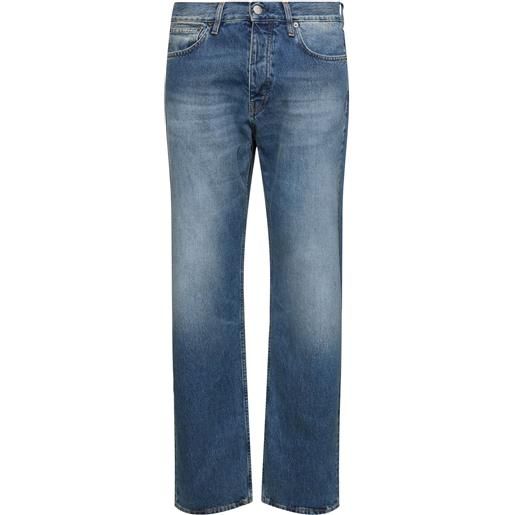 SUNFLOWER jeans larghi vita media in denim l32