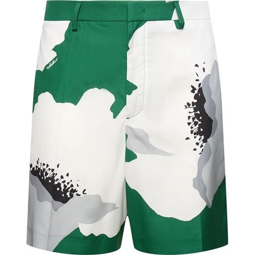 VALENTINO shorts in cotone stampato
