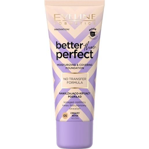 Eveline Make Up eveline meglio che perfetto nessun trasferimento primer per il viso 30 ml creamy beige