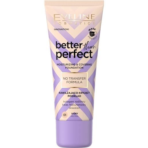 Eveline Make Up eveline meglio che perfetto nessun trasferimento primer per il viso 30 ml ivory