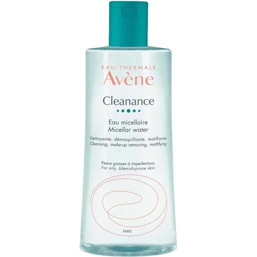 Avene avène cleanance eau micellaire acqua micellare per pelli grasse 400ml