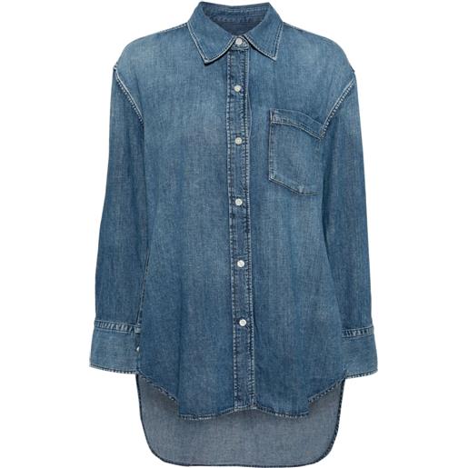 Citizens of Humanity camicia denim cocoon - blu