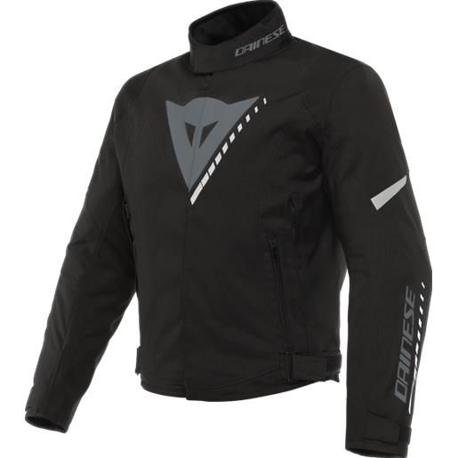 Dainese veloce d-dry jacket black/charcoal-gray/white | dainese