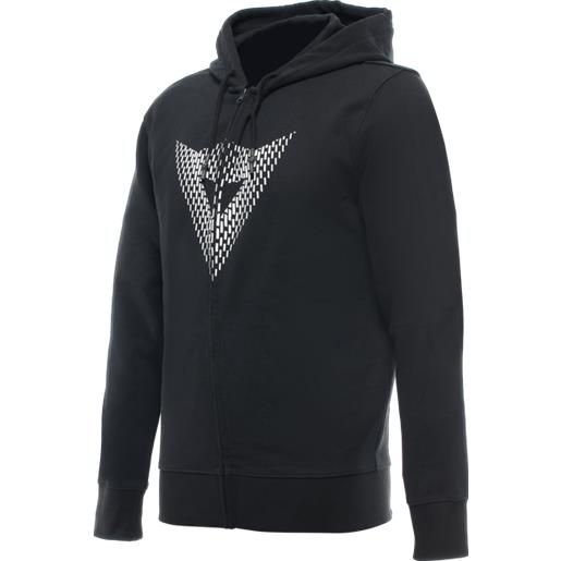 Dainese hoodie logo black/white