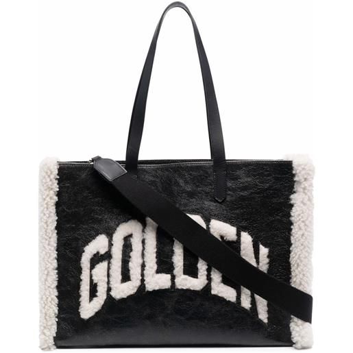 Golden Goose borsa tote con decorazione - nero