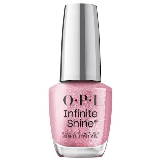 OPI infinite shine, smalto per unghie a lunga durata, shined, sealed, delivered, rosa, 15ml
