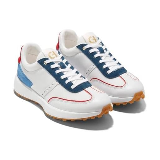 Cole Haan w29427, scarpe da ginnastica donna, bianco marina blu, 39 eu