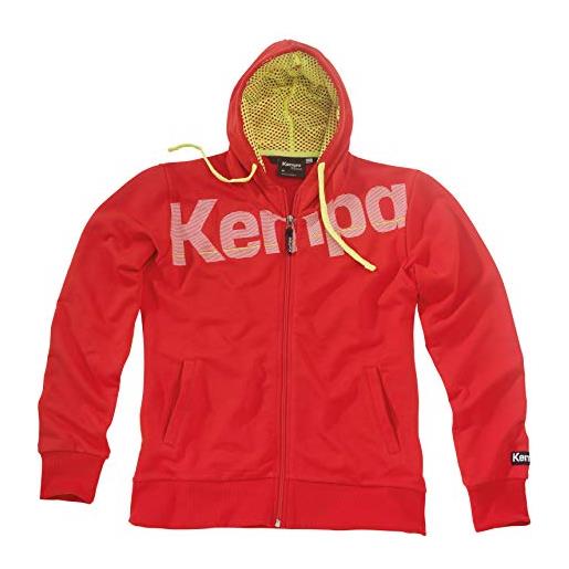 Kempa, giacca con cappuccio donna core, rosso (rot), l
