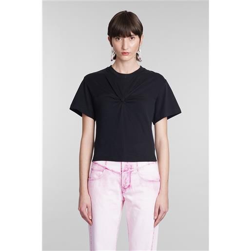 Isabel Marant t-shirt zuria in cotone nero
