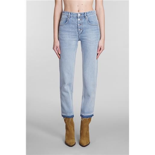 Isabel Marant jeans jemina in cotone blu