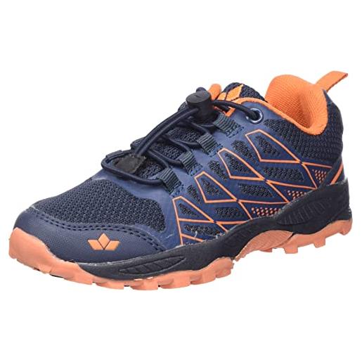 Lico ridge, scarpe da trail running, blu/arancione, 30 eu
