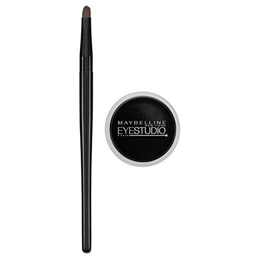 Maybelline lasting drama by eye. Studio gel eyeliner, blackest black 950 5ml (3 g)