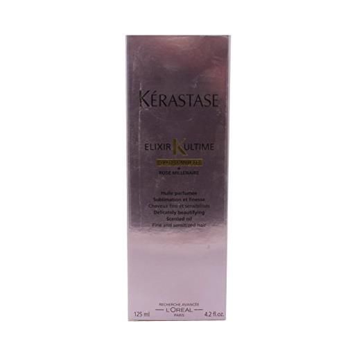 KERASTASE kérastase elixir ultime + millenium rose, olio di bellezza per capelli fini, 125 ml