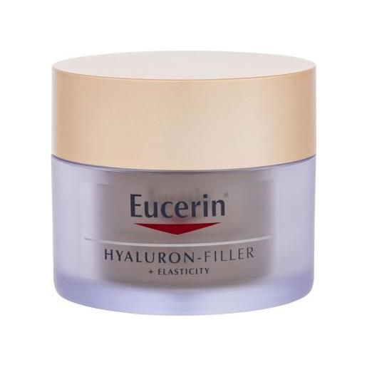 Eucerin hyaluron-filler + elasticity crema notte antirughe per pelli mature 50 ml per donna