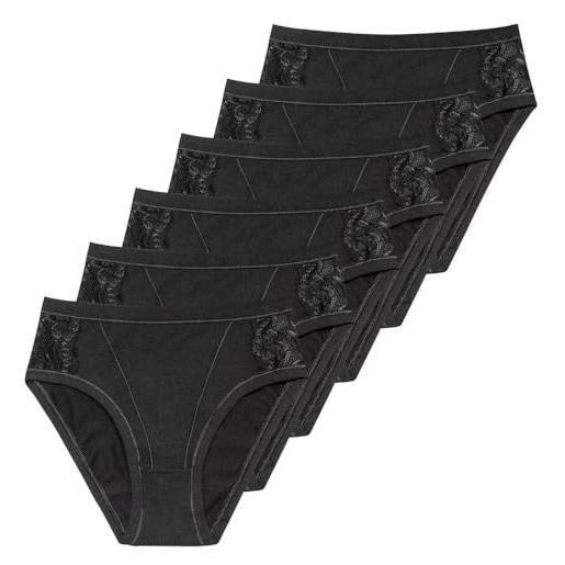 3 COPPIA MAMMA Slip Donna Comfort Extra 100% Cotone Rich - Foto 6