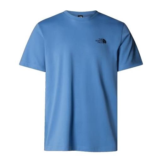 The north face simple dome t-shirt, forest olive, s uomo