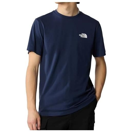 The North Face simple dome t-shirt indigo stone xl