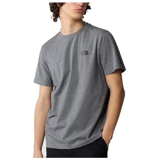 The North Face simple dome t-shirt tnf medium grey heather m