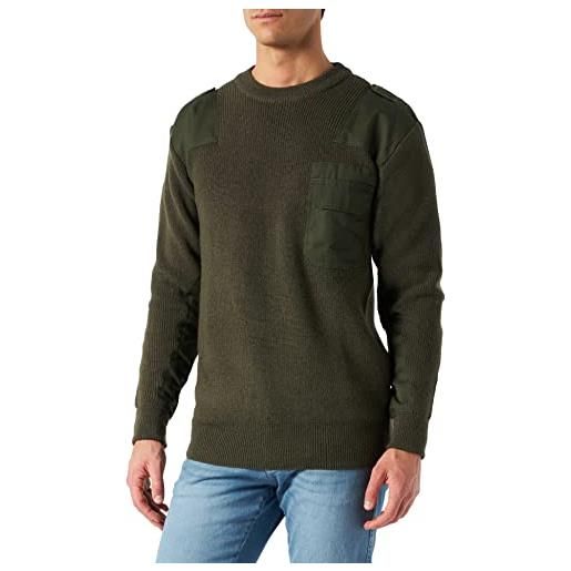 Mil-Tec tedesco maglione pullover, oliva, 50 unisex-adulto