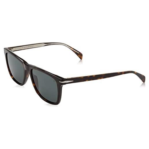 David Beckham db 1092/s sunglasses, 086/qt havana, 55 unisex