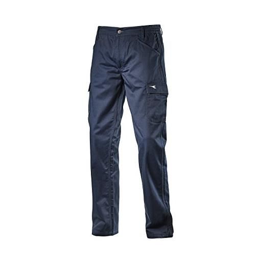 Siry Work pantalone da lavoro cargo multistagione con elastico in vita diadora utility art. Pant level cargo colore blu (eu s)