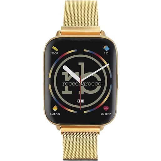 RoccoBarocco orologio smartwatch unisex roccobarocco elite rb. Sw-1101-02e