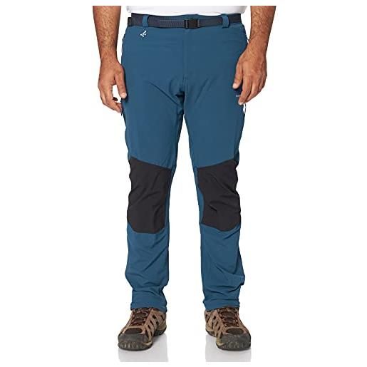 Trango pant. Largo kasu dn, pantaloni uomo, ceramica, colore: blu, xl