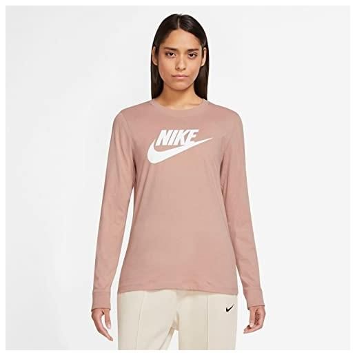 Nike essential icon futura maglia rose whisper/white xl