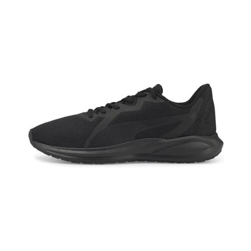 PUMA twitch runner, scarpe da corsa, unisex - adulto, nero (puma black/puma black), 45 eu