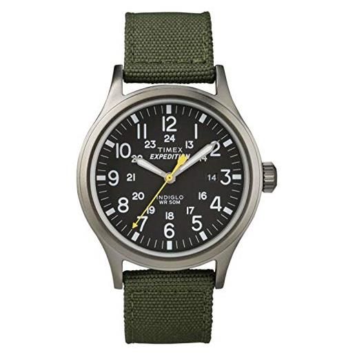 Timex expedition t49961 orologio da uomo con cinturino in tessuto da 40 mm
