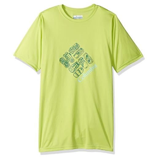 Columbia hike s 'more tee - maglietta con protezione solare 50 bambini, bambino, hike s'more tee, xxs