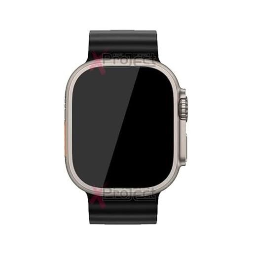 ASVIL z68 ultra smart watch series 8 49mm schermo hd bluetooth chiamata nfc smartwatch uomo donna sport band pk iwo 14 x8 hw8 w68 ultra max (grigio)