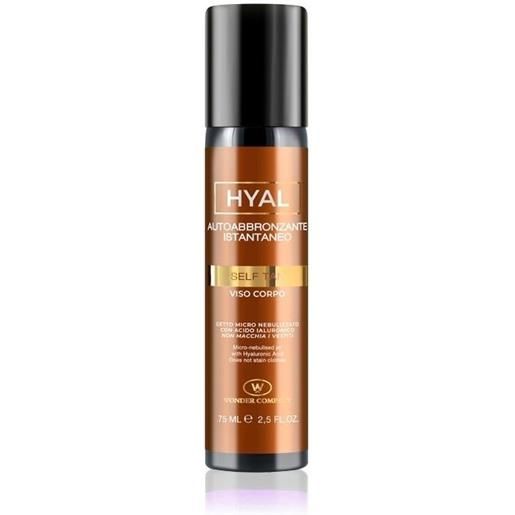 Amicafarmacia lr wonder company hyal sun self tan autoabbronzante spray 75ml