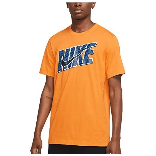 Nike t-shirt da uomo logo gialla taglia m cod dn5252-886