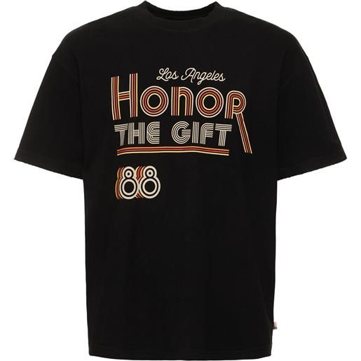 HONOR THE GIFT t-shirt a-spring retro honor in cotone