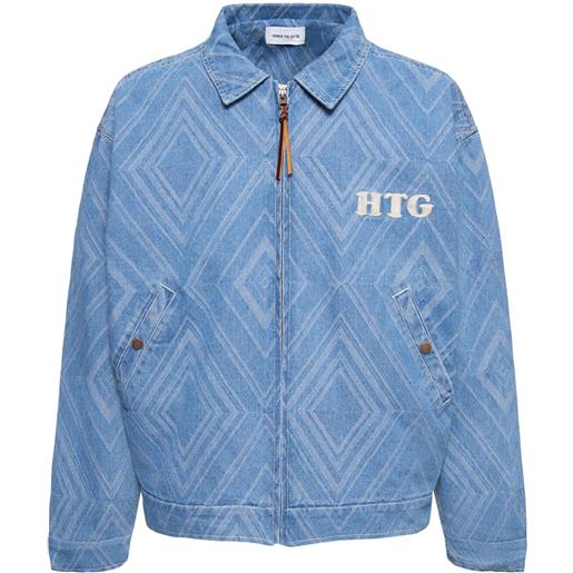 HONOR THE GIFT giacca a-spring diamond in denim
