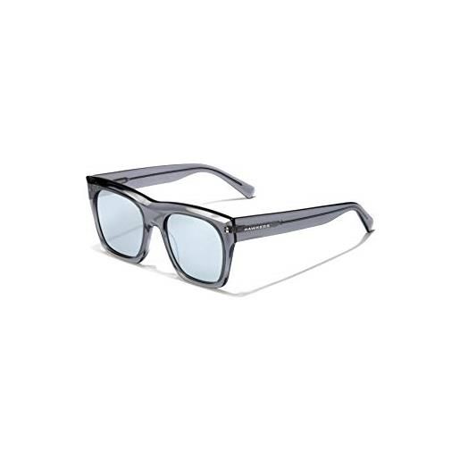 Hawkers narciso, occhiali da sole unisex - adulto, grey - blue chrome, taglia unica